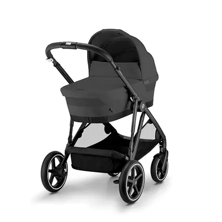 Cybex Gazelle S 2 rattaat  kopalla värissä Moon Black. - Sisarusrattaat - 522002703tup2 - 2