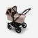 Bugaboo Donkey 5 Breezy sun canopy Dune Taupe vaunuissa. - Muut lisävarusteet - S001261D3022 - 2