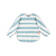 Done By Deer ruokalappu hihoilla Stripes Blue. - Ruokalaput - 1333202 - 1