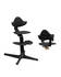 Stokke Nomi Chair starttipaketti 2 in 1 Black/Black. - Stokke Nomi syöttötuolit - 626401STA2 - 1