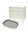 Stokke Sleepi Dresser lipasto White ja Changer Top hoitotaso. - Hoitopöydät ja hoitotasot - 583701PAK2 - 1