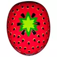 Nutcase Little Nutty Mips pyöräilykypärä Very Berry ylhäältä. - Pyöräilykypärät - 10002432 - 3