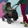 Bugaboo Changing backpack hoitoreppu Midnight Black vaunuissa. - Hoitolaukut ja organizerit - 100089002 - 5