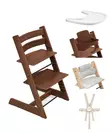Tripp Trapp Starttipaketti Stokke 5 in 1 Oak Warm Brown. - Syöttötuolit - 100139WBSTA2 - 1