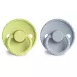 Luonnonkumitutti Frigg Rope 2 pack Green Tea/Powder Blue edest=C3=A4. - Tutit ja tuttinauhat - 101602 - 2