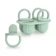 Mushie Toddler Ice Pop Tray Cambridge Blue. - Välipalapussit, eväsrasiat ja snackcupit - 101922 - 1