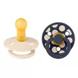 Bibs luonnonkumitutti 2 kpl 6-18 kk Ivory/Deep Space Studio Collection. - Tutit ja tuttinauhat - 12041102 - 1