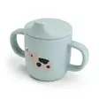 Nokkamuki Done By Deer 2-handle Spout cup, Tiny Farm Blue - Mukit ja nokkamukit - 1469612 - 1