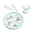 Done By Deer Foodie ruokailusetti Celebration Blue. - Lautaset ja kulhot - 1546102 - 1
