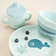 Done By Deer Foodie ruokailusetti Wally Blue sininen setti. - Lautaset ja kulhot - 1593002 - 3