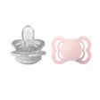 Bibs Supreme silikonitutti 2 kpl 0-6kk, Haze/Blossom. - Tutit ja tuttinauhat - 160352 - 1