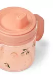 Liewood Kylo nokkamuki Peach sea shell silikonisella kannella. - Lasten astiat ja aterimet - 19684-1232 - 2