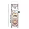 Bibs x Liberty luonnonkumitutit  Eloise Blush Mix pakkaus. - Tutit ja tuttinauhat - 212111102 - 2