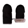 Stroller Mittens Nordbaby Black, tekoturkisvuorella. - Lämpöpussit rattaisiin - 281142 - 2
