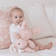 Teddykompaniet Lollan soittorasia kaniini rosa lapsella. - Mobilet ja soittorasiat - 3092 - 3