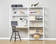 STOREY ristikannattimet 2kpl, 80 cm - valkoinen - Lisäosat hyllyköihin - 38-0003-32-082 - 3