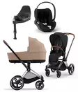 Cybex Priam 4 starttipaketti Sepia Black - Cozy Beige. - Lastenvaunut ja yhdistelmävaunut - 521PLUSSTASBCBR2 - 1