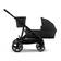 Cybex Gazelle S 2 rattaat kopalla ja ostoskorilla v=C3=A4riss=C3=A4 Mo=
on Black. - Sisarusrattaat - 522002703tup2 - 3