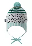 Reima villasekoitepipo vauvalle Moomin Cool green takaa. - Lasten talvipipot - 5300201B-8782 - 3