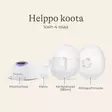 Rintapumppu Lansinoh Wearable Single, vähän osia - helppo koota. - Rintapumput - 54072 - 8