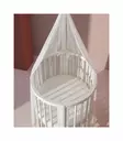 Stokke Sleepi Mini V3 pinnasänky White patjalla ja verholla. - Stokke Sleepi tuotteet - 591302kamp2 - 2