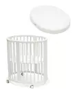 Stokke Sleepi Mini V3 pinnasänky White ja Sleepi Mini patja. - Stokke Sleepi tuotteet - 591302kamp2 - 1
