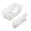 Stokke Flexi Bath XL kylpyamme+kylpytuki Sandy Beige, taittuu kasaan. - Kylpyammeet ja kylpytuet - 639612 - 3