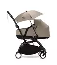 Stokke YoYo Parasol päivänvarjo Taupe vauvaosan kanssa. - Muut lisävarusteet - 653202 - 3