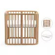 Stokke Nighti Mini bundle Natural Pinnasänky ja patja. - Pinnasängyt ja lastensängyt - 705401bund2 - 1
