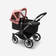 Bugaboo Donkey 5 Breezy sun canopy Morning Pink vaunukopassa. - Muut lisävarusteet - S001261D3002 - 2