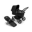 Bugaboo Donkey 5 yhdistelmävaunut Mono Black/Midnight Black. - Lastenvaunut ja yhdistelmävaunut - 100000002 - 1