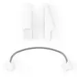 Cybex Lemo Platinum adapterisetti White. - Syöttötuolit - 524001652 - 1