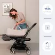 Doomoo Nest n Go kantokassi Sand sopii useimpiin rattaisiin. - Vaunukopat ja kantokassit - NG02 - 5