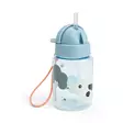 Pillipullo Done By Deer 280 ml Tiny Farm Blue pilli ylhäällä - Juomapullot ja pillipullot - 1056392 - 2