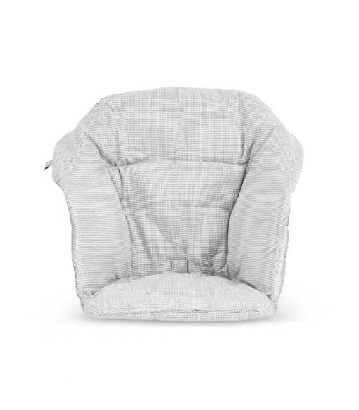 Nordic Grey v=C3=A4rinen pehmuste Clikk sy=C3=B6tt=C3=B6tuoliin. - Syöttötuolit - 552202 - 1
