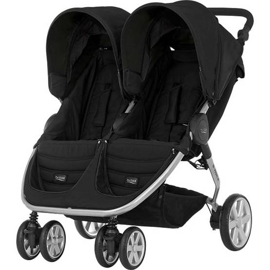 Britax B-Agile Double sisarusrattaat värissä Cosmos Black - Sisarusrattaat - 2000023162 - 2