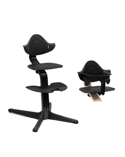 Stokke Nomi Chair starttipaketti 2 in 1 Black/Black. - Stokke Nomi syöttötuolit - 626401STA2 - 1