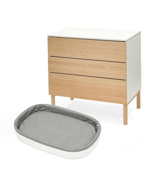Stokke Sleepi Dresser lipasto Natural ja Changer Top hoitotaso. - Hoitopöydät ja hoitotasot - 583801PAK2 - 1