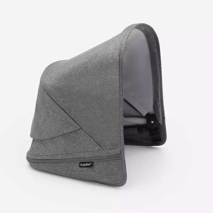 Bugaboo Donkey 5 Sun canopy Grey Melange. - Muut lisävarusteet - 100003002 - 1