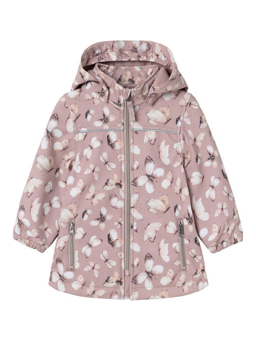 Softshell takki Name It Alfa Deauville Mauve. - Lasten välikausitakit - 13230502 - 1