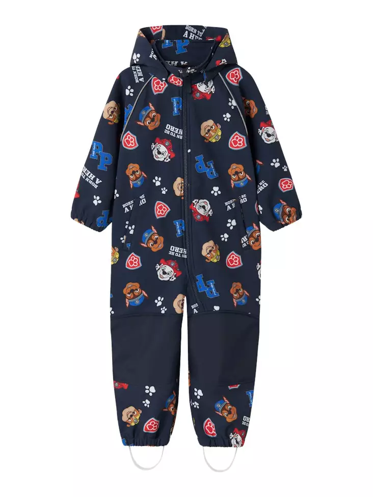 Softshell haalari Name It Alfa Navy Blazer - PAW PATROL. - Lasten välikausihaalarit - 13246982 - 1