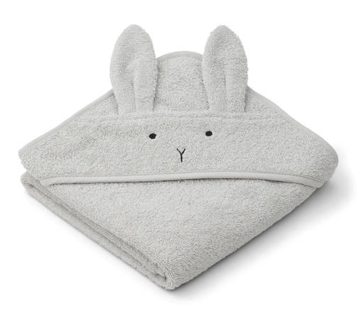 Liewood huppupyyhe Albert Rabbit dumbo grey. - Huppupyyhkeet ja kylpytakit - 14757-0032 - 1