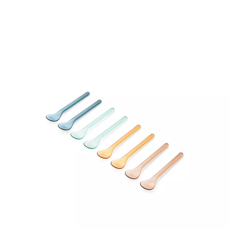Liewood Olan Tritan Lusikat 8-pack Indigo Multi Mix. - Ensilusikat ja lasten aterimet - 20339-2582 - 1