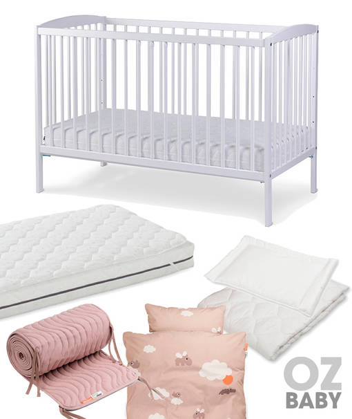 NordBaby starttipaketti Lassio pinnas=C3=A4ngyll=C3=A4 ja Done By Deer=
 tekstiileill=C3=A4. - Pinnasängyt ja lastensängyt - 273796STA2 - 1