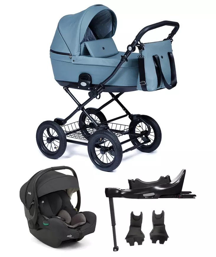 Nord Comfort PLUS starttipaketti BLACK Jasper Green. - Lastenvaunut ja yhdistelmävaunut - 276424STA2 - 1