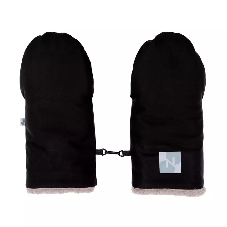 Stroller Mittens Nordbaby Black. - Lämpöpussit rattaisiin - 281142 - 1