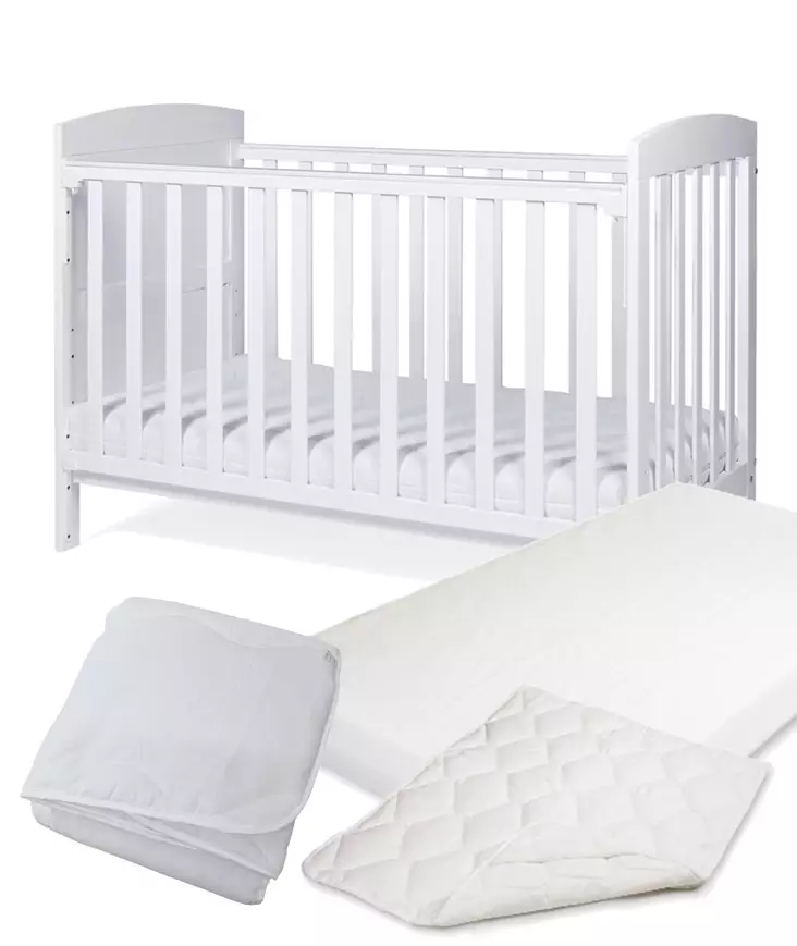 Pinnasänky Tinynord Leon White ja Anne & Mikael patja, petari ja peitto. - Pinnasängyt ja lastensängyt - 297295PAK2 - 1