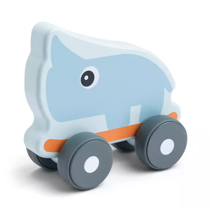 Done By Deer työntölelu Push toy Nozo Blue. - Puulelut - 4954212 - 1