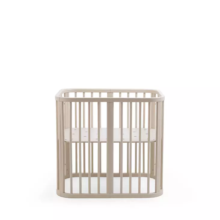Stokke Nighti Mini pinnasänky Vanilla White ilman renkaita. - Pinnasängyt ja lastensängyt - 705402 - 1