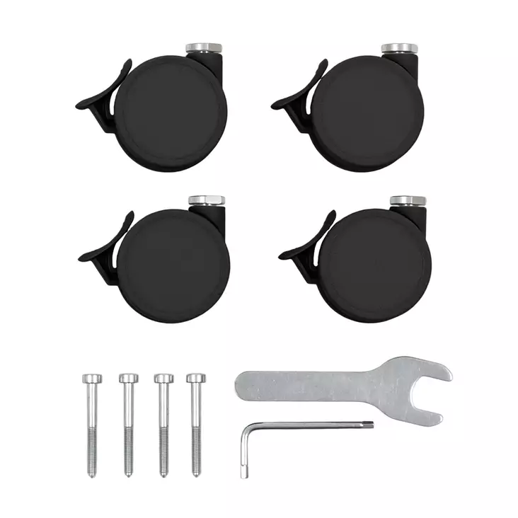 Stokke Sleepi Wheels pinnasängyn renkaat Black. - Stokke Sleepi tuotteet - 709102 - 1